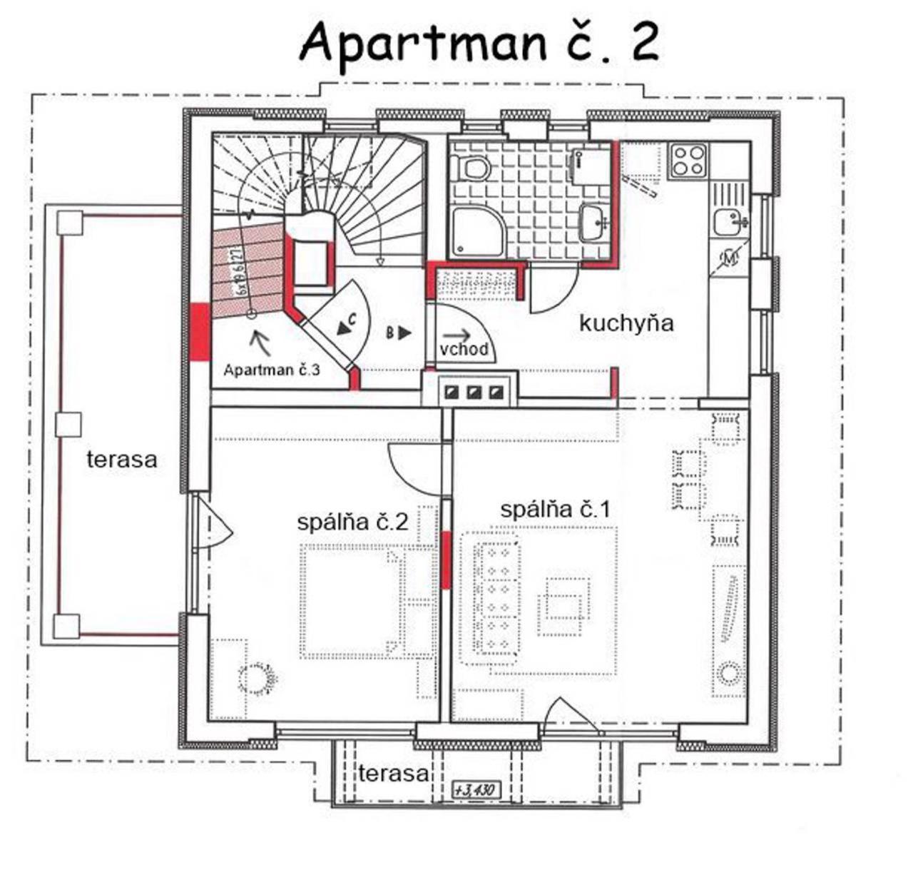 Apartmany Diana Dunajská Streda 객실 사진